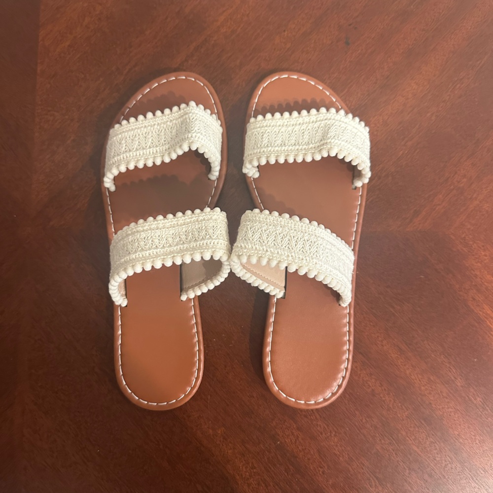 Elegant Cream Sandals for Women